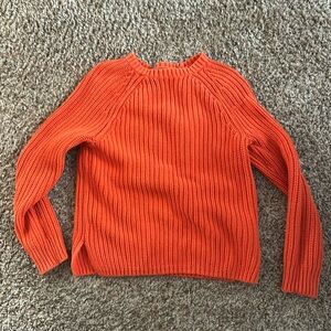 Orange comfy sweater